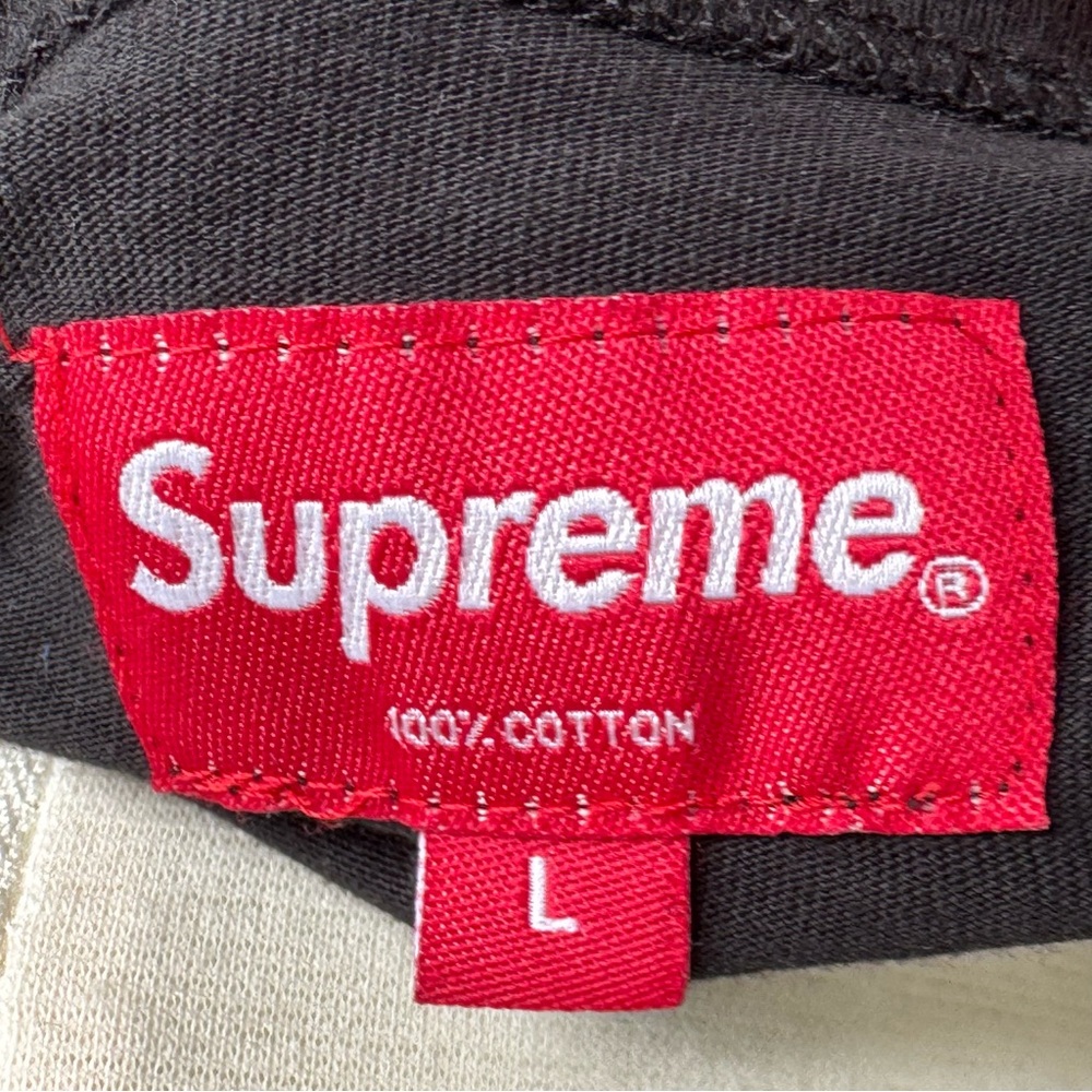 Supreme Black Logo T-Shirt - Picture 4 of 9